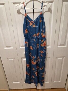 Skies Are Blue Floral Jumpsuit SP